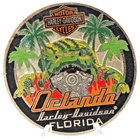 Orlando Harley-Davidson Florida Gator Palm 1.75in Challenge Coin