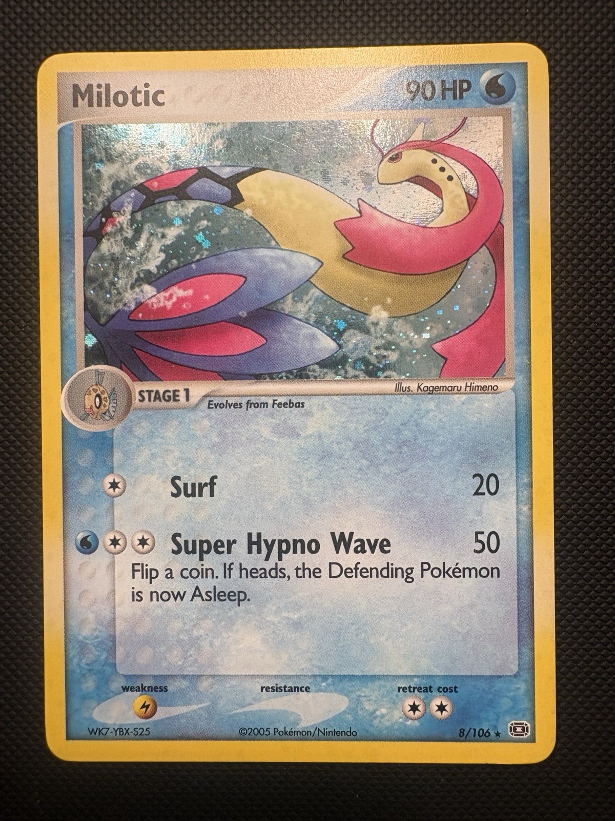 Milotic 2005 EX: Emerald #008/106 Holo Price Guide - Sports Card