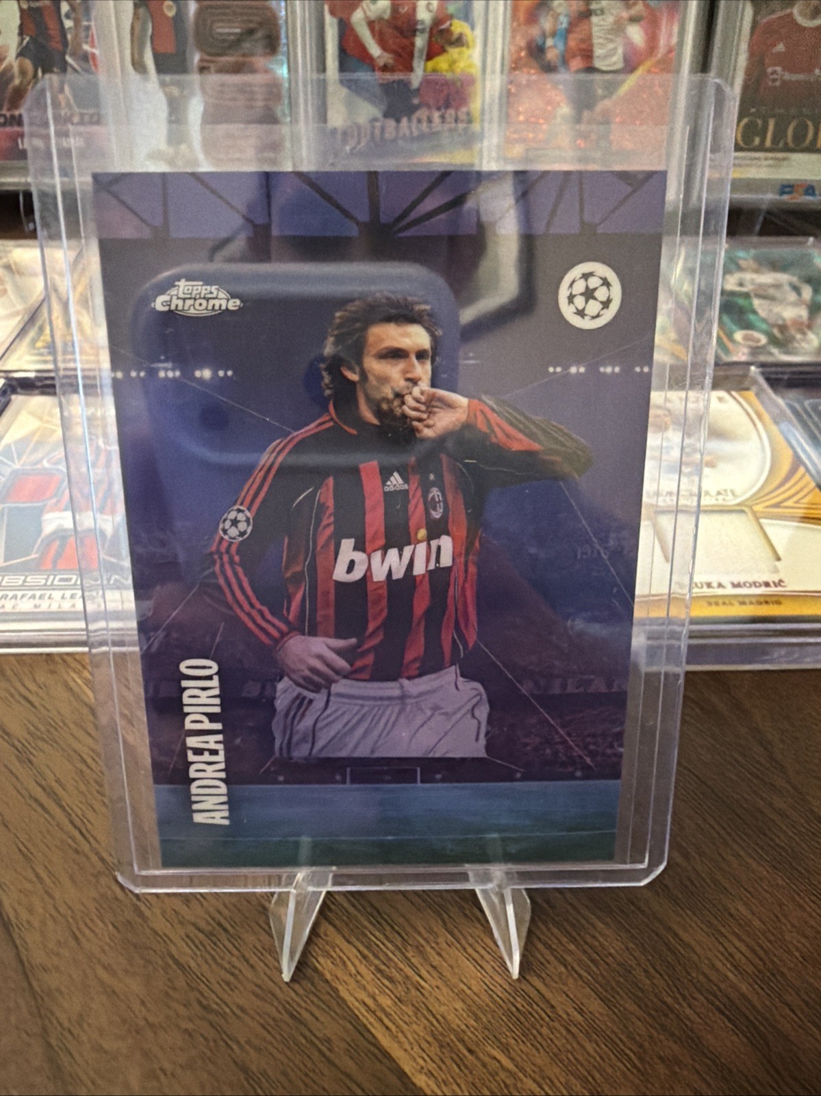 2024-25 Topps Chrome UEFA Andrea Pirlo Tifo #TF-2 AC Milan Case Hit! 🔥🔥