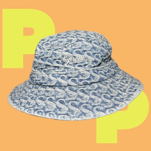 Supreme Monogram Denim Crusher