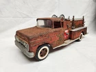 Vintage 1960s Tonka Toys Red No. 5  Pumper Fire Truck For Parts Or Restoration