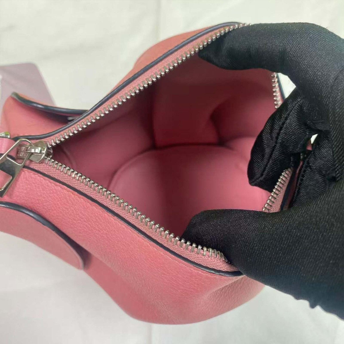 Loewe Women's Elepehant Crossbody Bag Pink Elephant Bag With