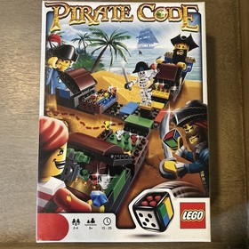 Lego Pirate Code Game 3840 - Complete w/ Instruction Books, Jewels, Skeleton Box