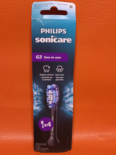 Philips Sonicare G3 Two in One Premium Replacement Heads Black 4 Pack HX9054/95