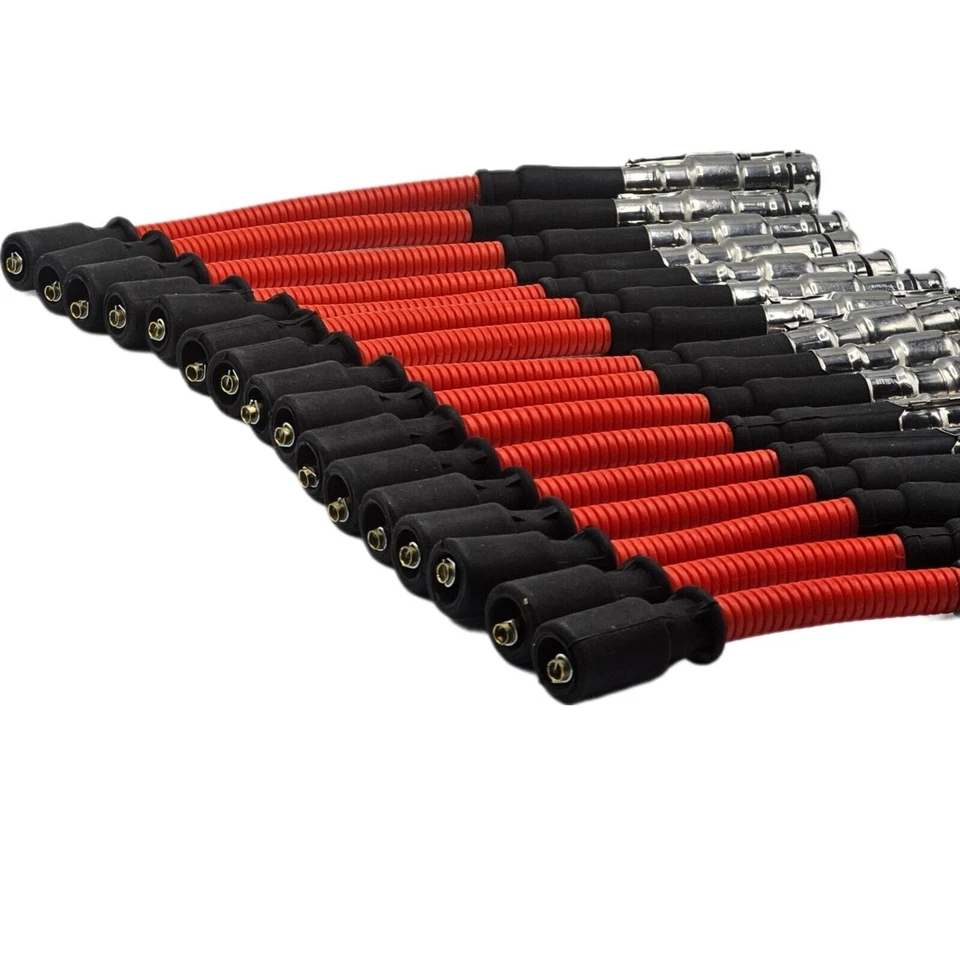 Juego de 16 kits de cables de bujía aptos para: la mayoría de Mercedes Benz V8 1998-2010 8 cilindros Foto 3 de 4