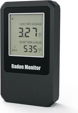 LifeBasis Indoor Air Quality Monitor for Home, Battery Powered Sensor Device