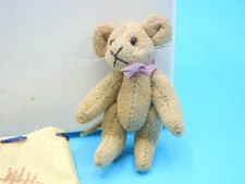 Plush Artist Deb Canham Mister Mouse Micro Miniature Limited #224/1000