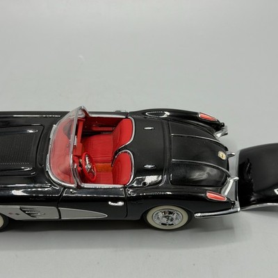 フランクリンミント 1/24 1958 シボレー コルベット Franklin Mint 1958 Chevrolet Corvette Convertible Black 1/24 Scale