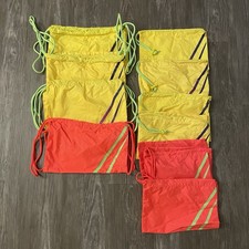 Nike Track And Field Spikes Shoe Bag Yellow  Orange Lot Of 10 NEW