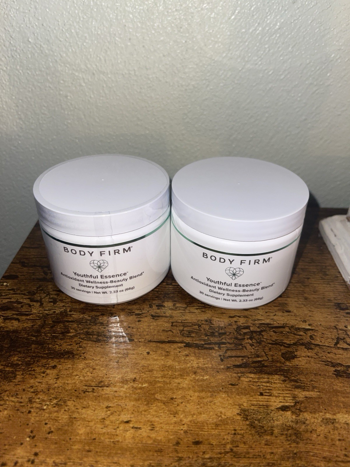 2x Body Firm Youthful Essence Antioxidant Wellness Beauty Blend 30 Servings