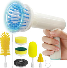 Handheld Electric Spin Cleaning Brush for Baby Bottle, Kitchen, Water Cup with P