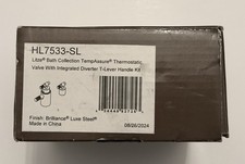 Brizo HL7533-SL Litze Handle Kit for Thermostatic Valve Trim in Luxe Steel