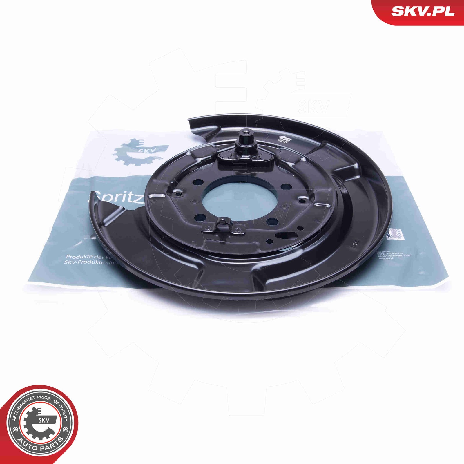 Fits SKV GERMANY 57SKV655 BRAKE DISC GUARD. REAR RIGHT , LEXUS RX TOYOTA HIGHLA