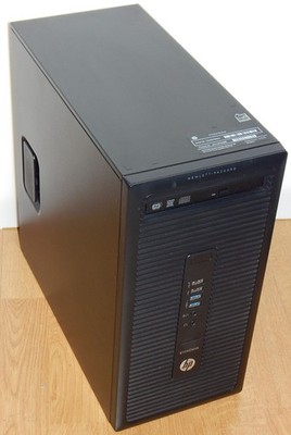 HP Elitedesk Computer AMD A10 8GB 250GB SSD Linux Mint 22.2 DVDRW 2x DP USB 3.0