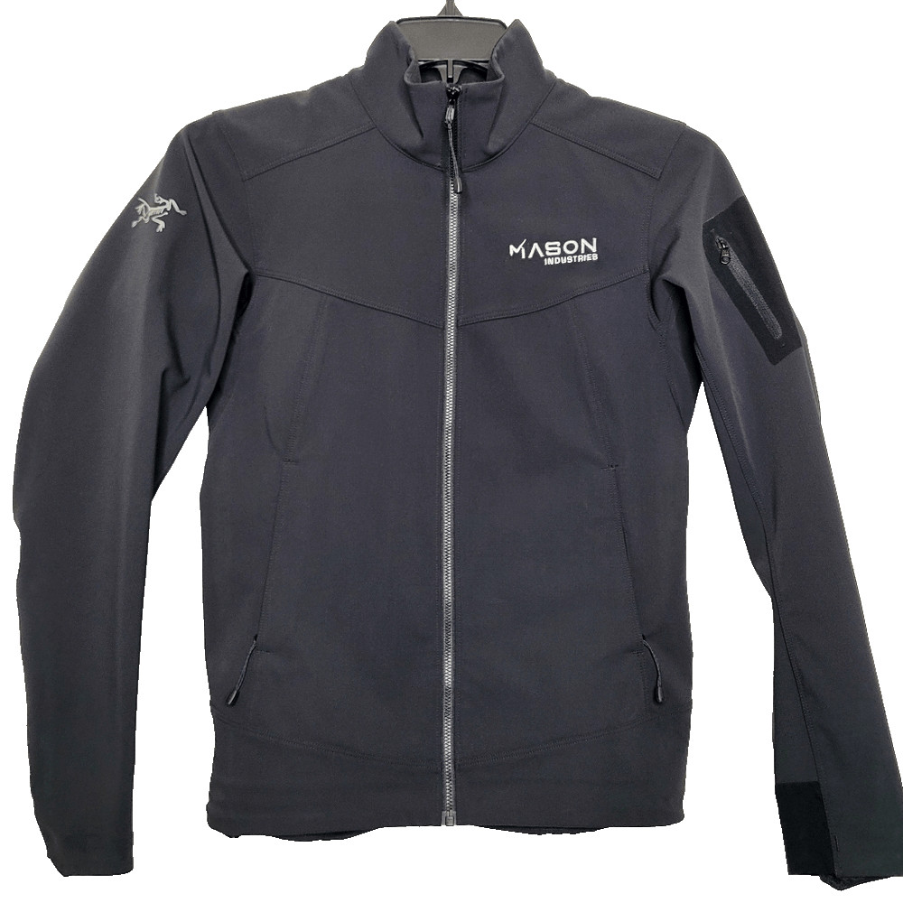 Arc'teryx Full Zip Jacket Black Softshell Mason I… - image 1