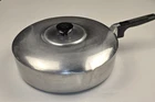 Vintage Wagner Ware Magnalite 4570-P Frying Pan Double Spout Skillet W/ Lid