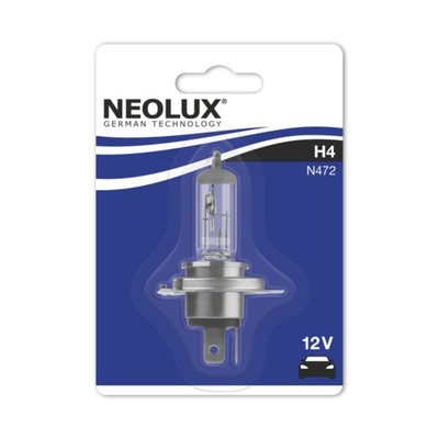 Glühlampe Halogen NEOLUX H4 12V, 60/55W, 1 Stück [A]