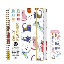 2026-2027 Academic Planner Weekly and Monthly, A5 Agenda July 26 - June 27 wi...