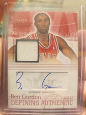 NBA ROOKIE RPA patch LOT OF 4 - Ben Gordan  All Cards #