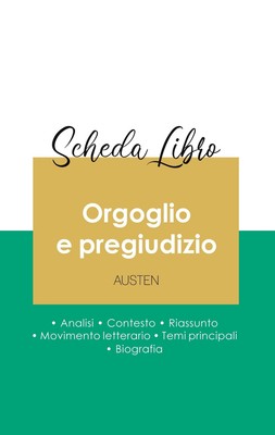 Scheda libro Orgoglio e pregiudizio di Jane Austen (analisi letteraria di...