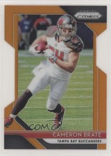 2018 Panini Prizm Orange Prizm 225/249 Cameron Brate #17 0q3