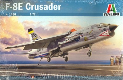 Italeri Models 1/72 VOUGHT F-8E CRUSADER U.S. Navy Jet Fighter *NOS*