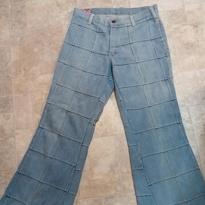 Brittania Sportswear Light Wash Blue Denim Flared Jeans Regular Fit