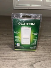Lutron LECL-153PH-WHB Lumea LED Slide Dimmer Switch Single Pole 3-Way White