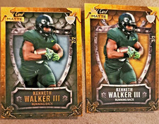 2022 Wild Card MATTE Kenneth Walker III SP  RCs Weekend Warrior 2/2 & 3/3