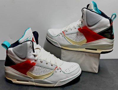 Nike Air Jordan Flight 45 High 384519 107 Men's SZ: 9.5 White - Used