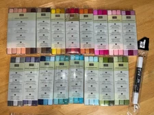 Stampin Up' 52pc Lot Blends Blendabilities Alcohol Markers Dual Tipped Pens