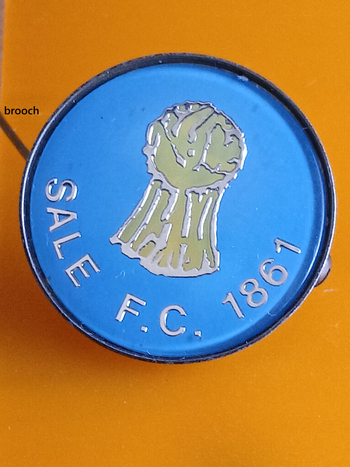 distintivo pin spilla BROOCH rugby England SALE FC 1861