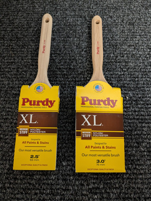 Purdy XL Bow Paint Brushes - Set Of 2 (3'' & 2.5'')