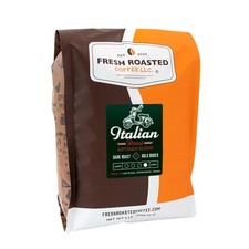 Fresh Roasted Coffee, Italian Roast, 5 lb (80 oz), Dark, Kosher, Whole Bean 13.92 per pound