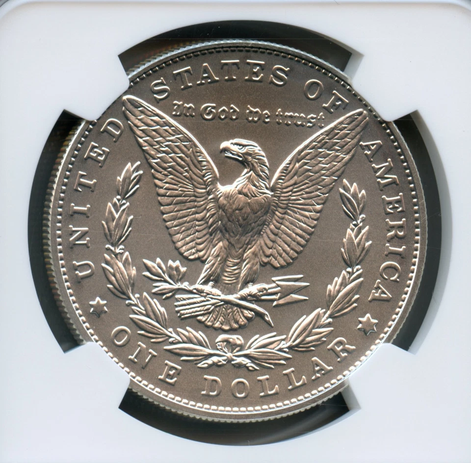 2021 Morgan Silver Dollar NGC MS 70 - Image 4 of 4