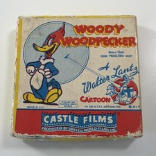 Woody Woodpecker vintage Castle Films 8mm film 508 Invisible Woody - 50'