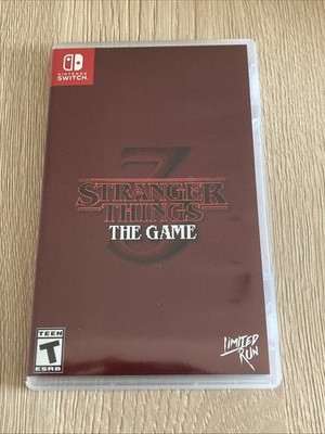 Stranger Things 3: The Game Nintendo Switch Limited Run Games
