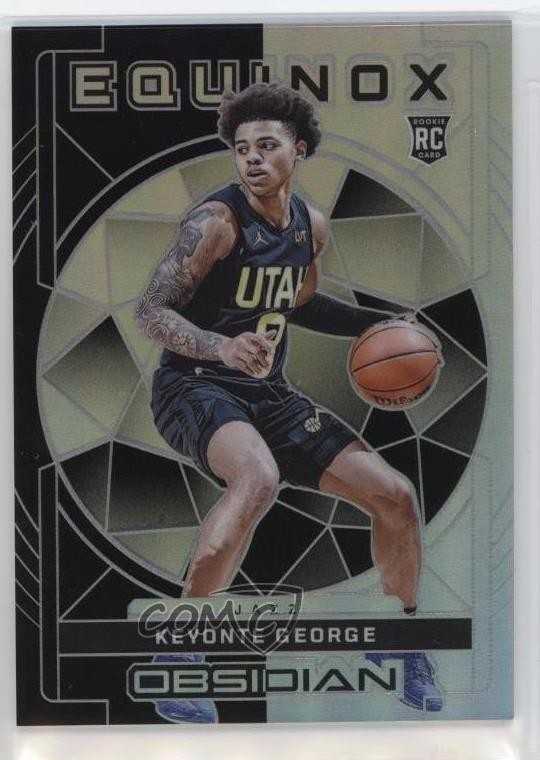 2023-24 Panini Obsidian Equinox 17/99 Keyonte George #34 Rookie RC 0jr6