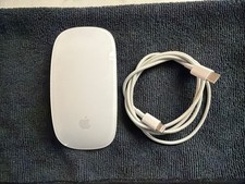 Apple Magic Mouse 2 Wireless Mouse White A1657 Mouse  Lighting Cable Works