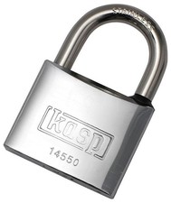 Image of 50mm 145 Marine Stainless Steel Keyed Alike Padlock, Display Packaged - K14550D