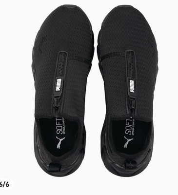 PUMA Men s Black wave Zip Closure Slip-On Athletic soft was $78 &now $58