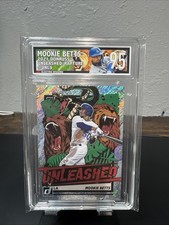 2021 Panini Donruss Unleashed-Rapture #UNL9 Mookie Betts Electric 9.5