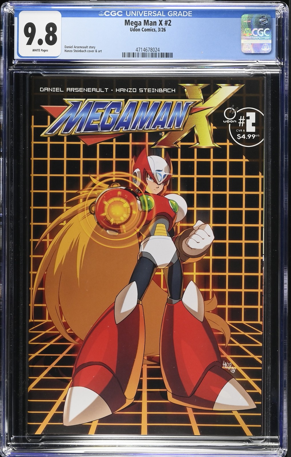 Mega Man X 2 CGC 9.8