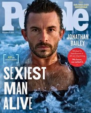 JONATHAN BAILEY - PEOPLE SEXIEST MAN ALIVE - PEOPLE MAGAZINE NOVEMBER 2025 - CV2