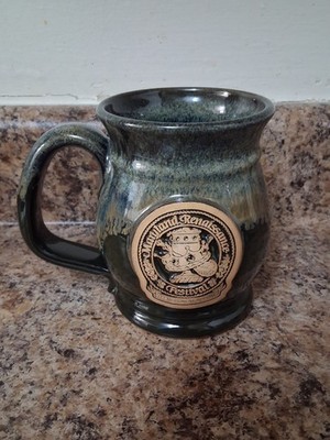 2013 Maryland Renaissance Festival ''Let Merriment Abound'' Grey Fox Pottery Mug 