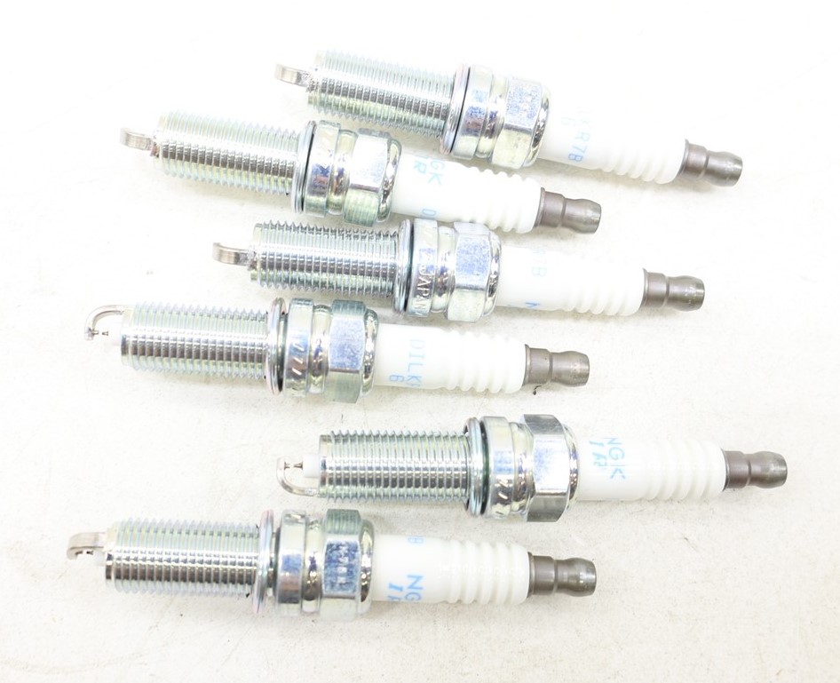 NEW OEM Mitsubishi Spark Plugs Set of 6 1822A078 Lancer Ralliart 2.0 Turbo 11-15