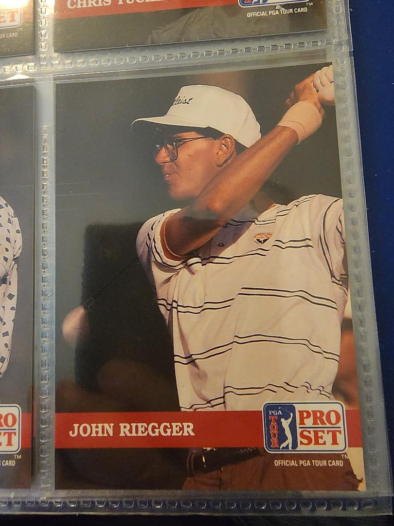 1992 PRO SET JOHN RIEGGER #162 ROOKIE TRADING CARD