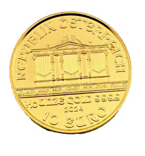 2024 Austria 1/10 oz Gold Philharmonic Coin 10 Euro
