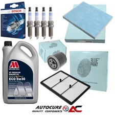 FOR HYUNDAI IONIQ 1.6 MK1 2016-2019 FULL BLUEPRINT FILTER SERVICE KIT & 5L 5W30