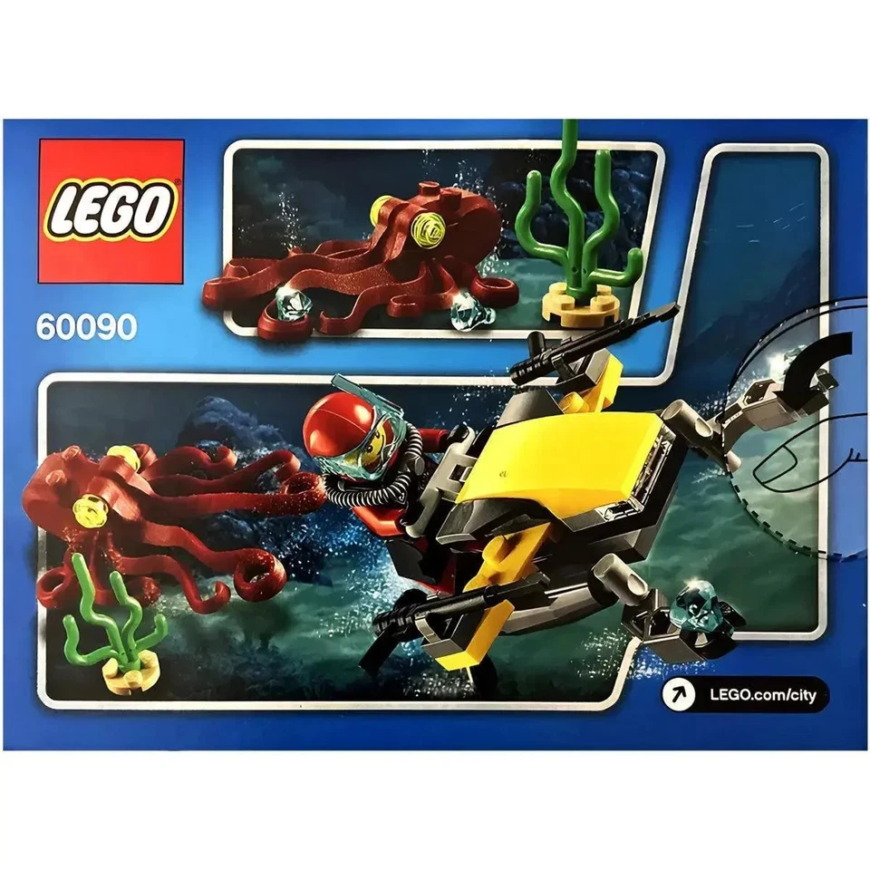 LEGO [City] - Deep Sea Scuba Scooter Building Set - Deep Sea Explorers Series (6 - Image 3 of 4